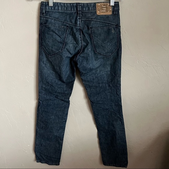 Volcom Youth Big Boys Riser Slim Tapered Denim Jeans - Picture 7 of 12